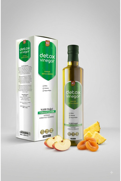 NCS Detox Sirke 250 Ml Doğal Fermantasyon Ananas Elma Avakado Yaprağı Kayısı ...