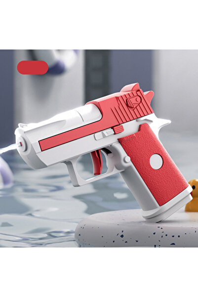 choice2 red Kids Summer Mini Desert Eagle Mechanical Continuous Firing Water ...