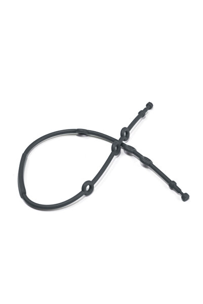 Choice7 010-steel-gray Baby Pacifier Clips Soft Silicone Teething Chain Baby ...