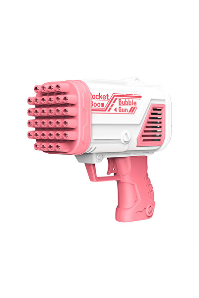 Choice 1 PCS Pink 32-Hole Electric Bubble Machine – Handheld, No include batt...