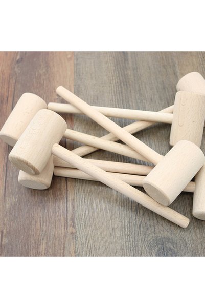Choice5 20PCS Type B 20/10/5 Pcs Mini Wooden Hammer Mallet Cake Demold Tool J...