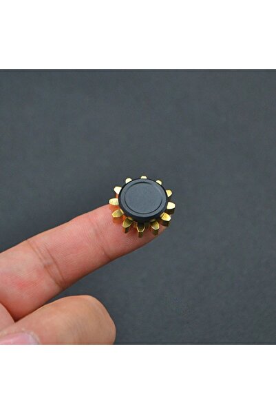 Choice Black Fidget Spinner Mini Metal Gear Gyroscope Toy Antistress Portable...
