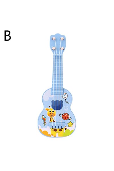 Choice1 Blue Kids Guitar Musical Instrument Ukulele Musical Montessori Toys F...