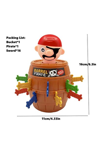 Choice Other 1PCS Fun Pirate Barrel Toy Sword Jump Pirate Game Board Children...