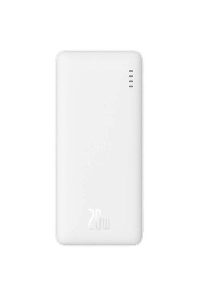 Baseus Powerbank Airpow, 10000mAh 20W, alb
