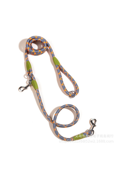 Choice9 0.8CM 240CM Orange Reflective Nylon Leashes Pet Dogs Chain Traction R...