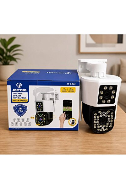 Jortan Camera Profesionala Originala, IP66 ,6MP, Full HD 4K, LAN/WiFi Alarma