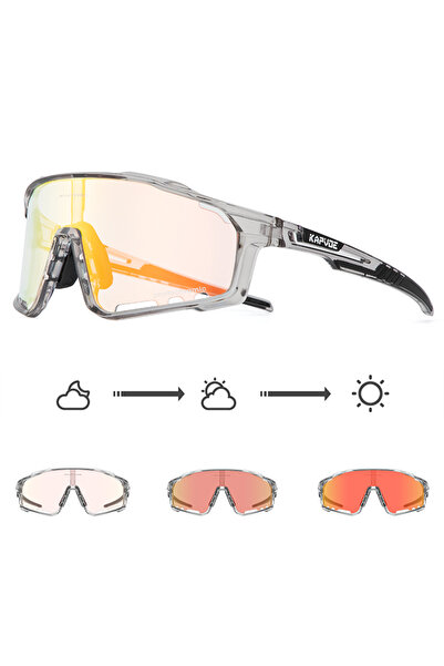 Choice kapvoe Photochromic-1lens RE-1L-09 Kapvoe Gold Photochromic Glasses Cy...