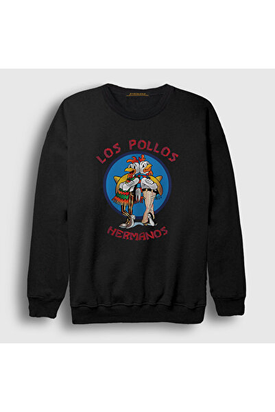 Presmono Unisex Black Los Pollos Hermanos Breaking Bad Sweatshirt 406771tt