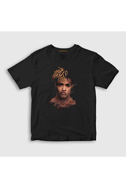 Presmono Unisex Kids Black Face Xxxtentacion T-Shirt 47627Tt