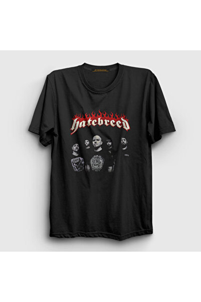 Presmono Unisex crni bend Hatebreed T-shirt 148411tt