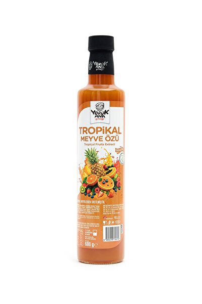 YÖRÜK ANA ÇİFTLİĞİ YÖRÜK ANA TROPİCAL MEYVE ÖZÜ 680 GR