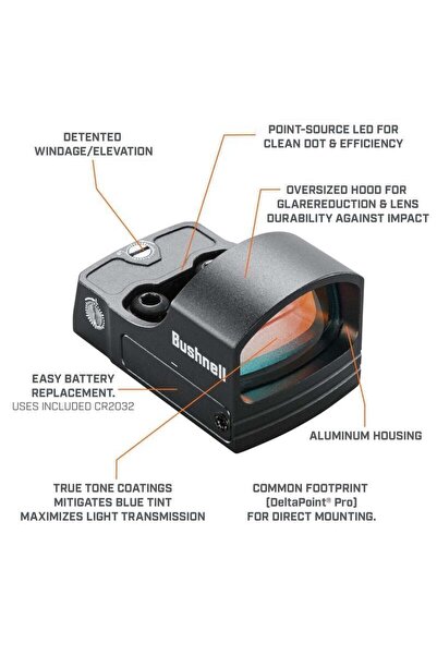 Bushnell RXS-100 1X25MM 4 MOA RED DOT