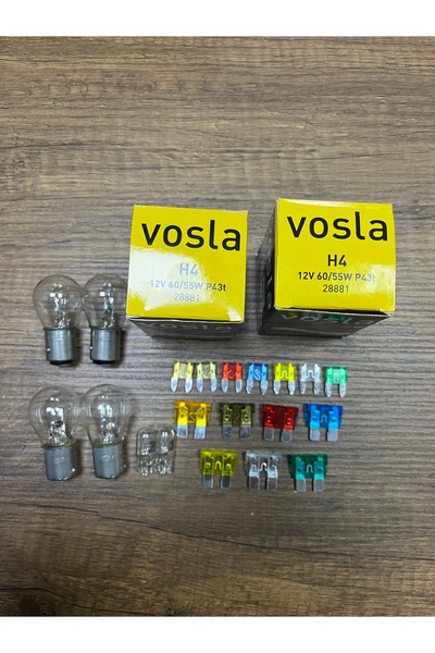 VOSLA H4 Ampül Kiti 12 Volt