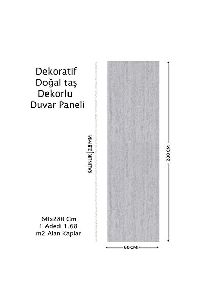 Brano 60X280 Duvar Paneli Doğal Taş Desen ,salon,duvar,traverten