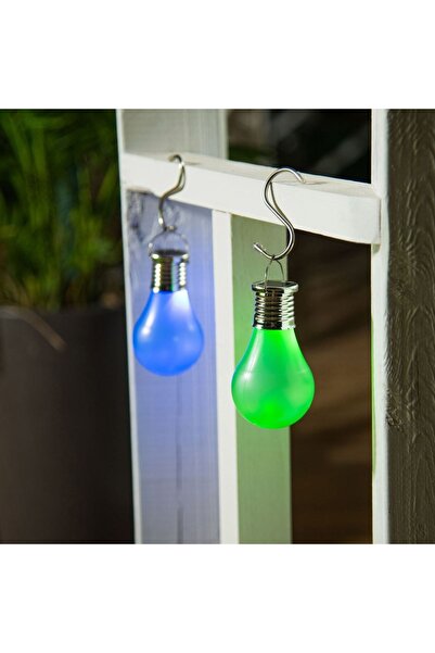 Zâna Casei Ηλιακό Κρεμαστό Φανάρι Πράσινη Λάμπα 10εκ.