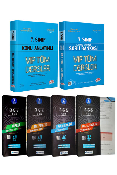 Editör Yayınevi Editör 7. Sınıf Tüm Dersler Konu Anlatımı+ Soru Bankası+ Türk...