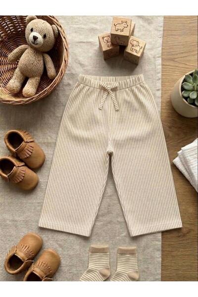 mirkidsclub Unisex Children's Elastic Waist, Comfortable Cut Summer Pants