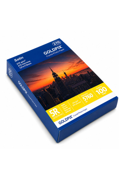 Goldpix 13x18 Inkjet Fotoğraf Kağıdı - 100 Adet 270gr Mat Fotoğraf Kağıdı