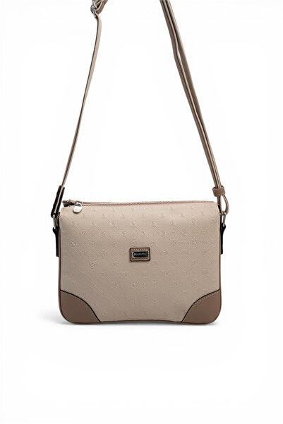 Silver Polo Silver & Polo Sp784 Women's Crossbody Bag Fashion Beige-Latte