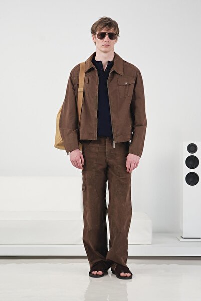 Hiccup GIESTO Cotton Gabardine Vest , regular fit, with zipper