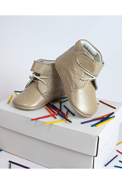 Zeyno ve Memo 100% Genuine Leather First Step Baby Booties Baby Moccasins Bab...