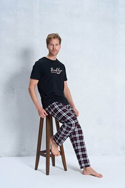 Over Sleep by Poleren Over Sleep 2398 Erkek Pijama Takım