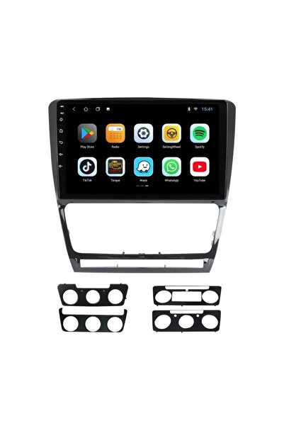 E-ANAMAG Ειδικό σύστημα πλοήγησης με Android για Skoda Octavia II 2009 - 2013...