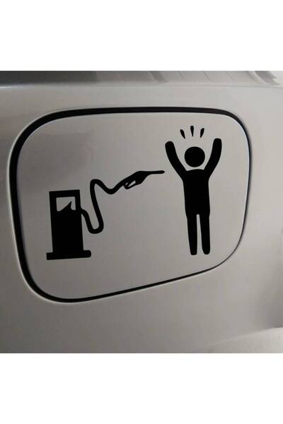 OEM Sticker auto (30cm) - Gas problems