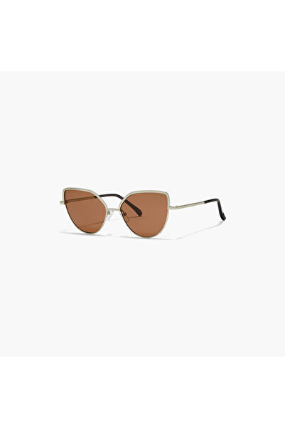 BlackOut Women Brown Lens 54 mm Cat Eye Sunglasses | BLA-000250-2904