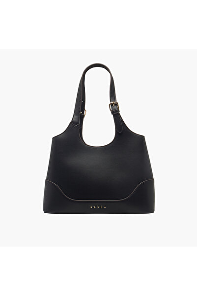SASHA Kod Solid Hobo Bag with Dual Handles