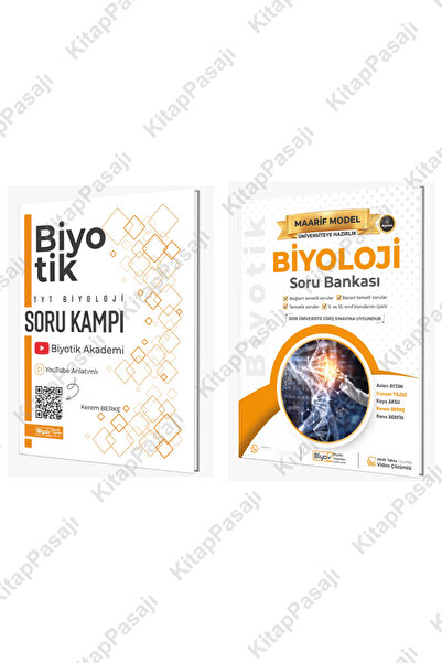 Biyotik Yayınları Üniversiteye Hazırlık 1. Aşama TYT Maarif Model Soru Bankas...