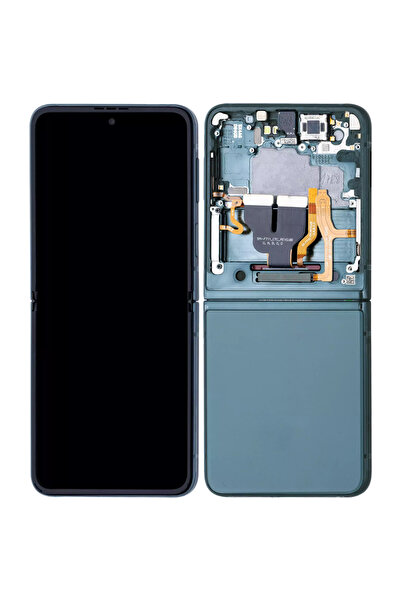 Samsung Galaxy Z Flip 3 5G (F711) Display Service Pack (Verde) (Interior)