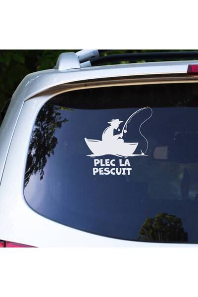 OEM Sticker auto (15cm) - Plec la pescuit