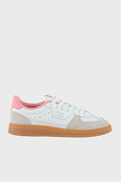 Tommy Jeans Deri Logolu Sneaker Ayakkabı AYAKKABI EN0EN02988 0J2