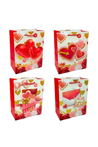 AFO Set 12 Pungi Cadou Letter Mixt 18x23x10