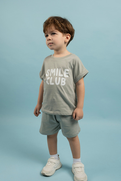 VAUVA Summer Baby Boy Printed Shorts Set 100% Cotton