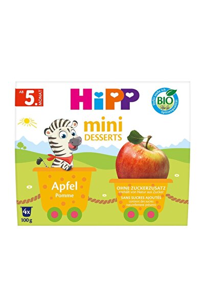 Hipp *HIPP MINI DESSERTS APPLES (HPGUSTMERE4X100)