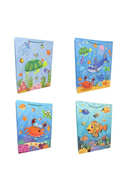 AFO Set 12 Pungi Cadou Ocean Mixt 31x41x10