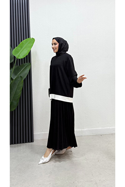 Moda Gazel kristal etekli takım