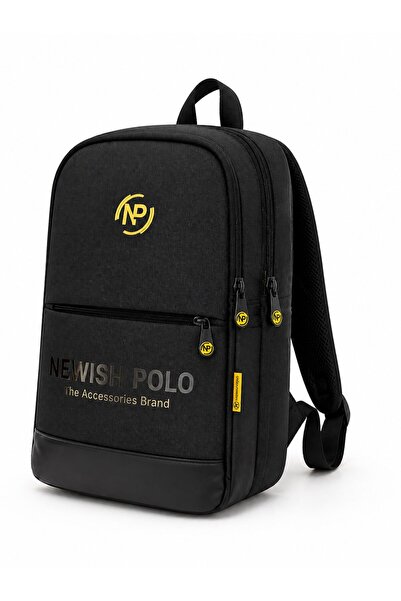 Newish Unisex Minimal Sırt Çantası Laptop Bölmeli Şehir İçi Kullanım