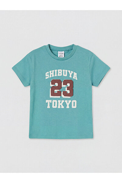 LC Waikiki Nevavm Tokyo Printed Baby Boy T-Shirt with Difference