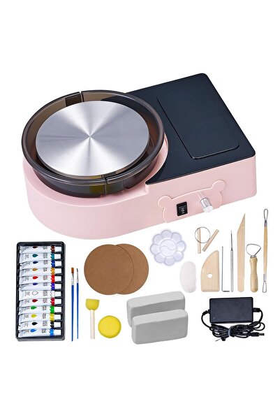 VEVOR Μίνι ηλεκτρικός τροχός αγγειοπλαστικής 158 χιλ., 30W, ρυθμιζόμενη ταχύτ...