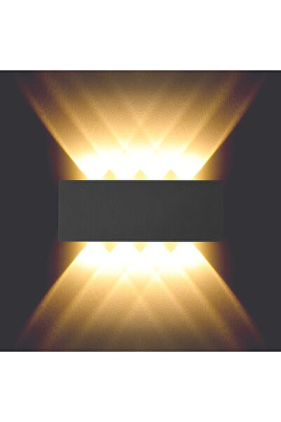 Dotail BELLALICHT Φωτιστικό τοίχου LED, 21 x 8 x 3.5 εκ., δύο πηγές φωτός, 8W...