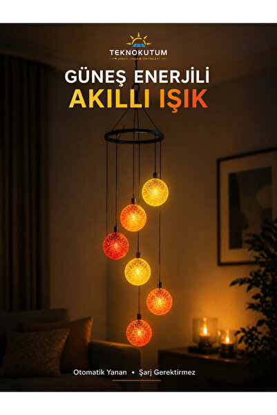 TEKNOKUTUM GÜNEŞ ENERJİLİ AKILLI IŞIK