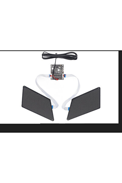 zerzembe LED Sign, 48x96 Çözünürlüklü Göz Şekilli Esnek LED Panel, Mini Progr...