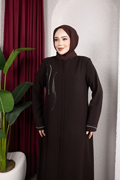 BYH MODA SARMAŞIK TAŞLI FERACE