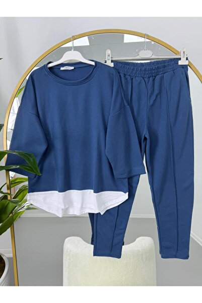 VOLT CLOTHİNG Λευκό Σετ Φόρμας με Σχέδια