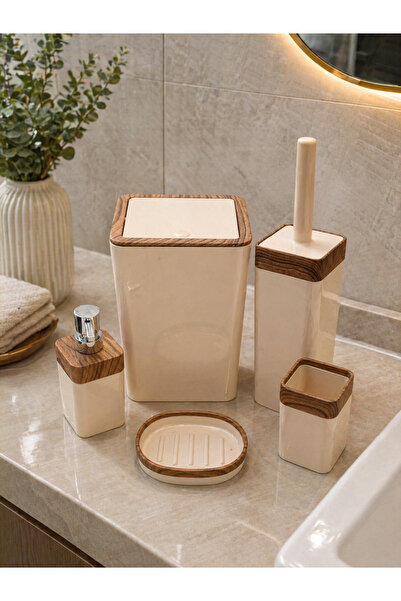 ACERO DANTE AKRİLİK BANYO SETİ 5'Lİ