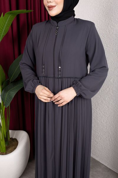 BYH MODA ÖN PİLİSE DETAYLI FERACE